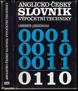 Oldřich Minihofer: Anglicko-český slovník výpočetní techniky