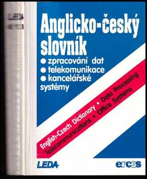 Miroslav Havlíček: Anglicko-český slovník : zpracování dat, telekomunikace, kancelářské systémy