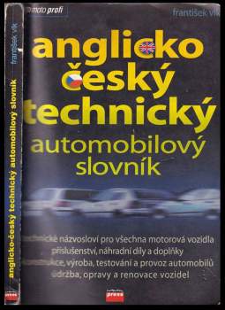 Anglicko-český technický automobilový slovník