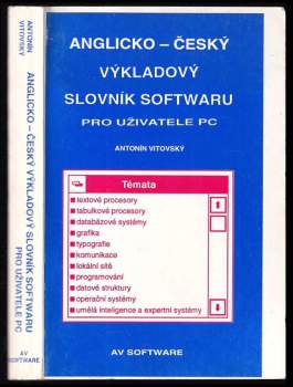 Antonín Vitovský: Anglicko-český výkladový slovník softwaru