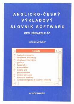 Anglicko-český výkladový slovník softwaru