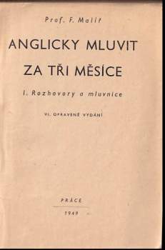 František Malíř: Anglicky mluvit za tři měsíce