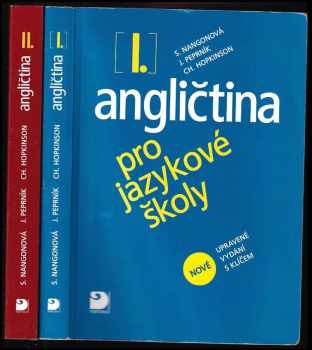 KOMPLET Jaroslav Peprník 2X Angličtina pro jazykové školy I + Angličtina pro jazykové školy II - Stella Nangonová, Jaroslav Peprník, Christina Hopkinson, Stella Nangonová, Jaroslav Peprník, Chris Hopkinson, Jaroslav Peprník, Stella Nangonová, Christina Hopkinson, Chris Hopkinson (2007, Fortuna) - ID: 748913