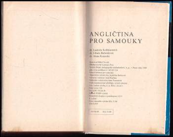 Ludmila Kollmannová: Angličtina pro samouky