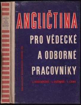 Libuše Bubeníková: Angličtina pro vědecké a odborné pracovníky