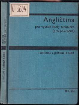 Angličtina pro vysoké školy technické (pro pokročilé)