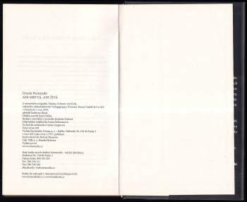 Ursula Poznanski: Ani mrtvá, ani živá