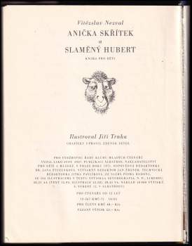 Vítězslav Nezval: Anička skřítek a slaměný Hubert