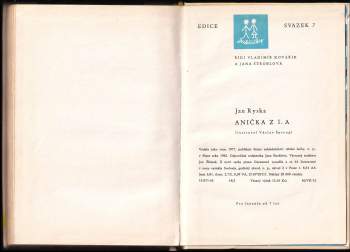 Jan Ryska: Anička z 1.A