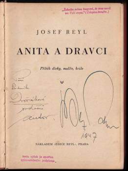 Josef Reyl: Anita a dravci