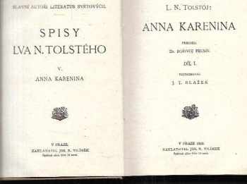 Lev Nikolajevič Tolstoj: Anna Karenina