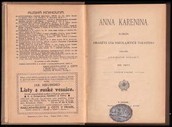 Lev Nikolajevič Tolstoj: Anna Karenina