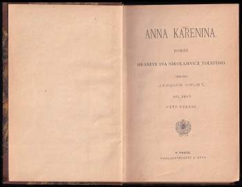 Lev Nikolajevič Tolstoj: Anna Karenina