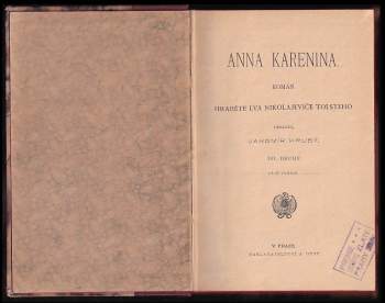 Lev Nikolajevič Tolstoj: Anna Karenina