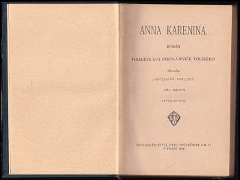 Lev Nikolajevič Tolstoj: Anna Karenina