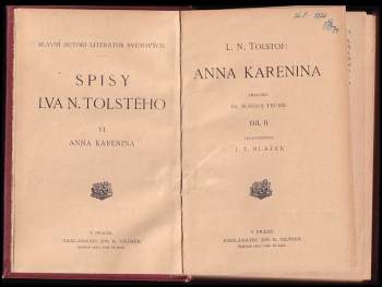 Lev Nikolajevič Tolstoj: Anna Karenina