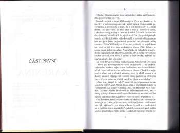 Lev Nikolajevič Tolstoj: Anna Karenina