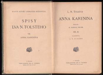 Lev Nikolajevič Tolstoj: Anna Karenina
