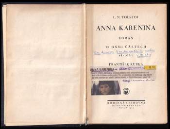 Lev Nikolajevič Tolstoj: Anna Karenina