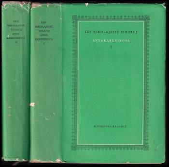 Lev Nikolajevič Tolstoj: Anna Karenina