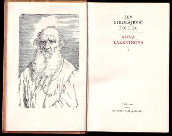 Lev Nikolajevič Tolstoj: Anna Kareninová I - III - KOMPLET