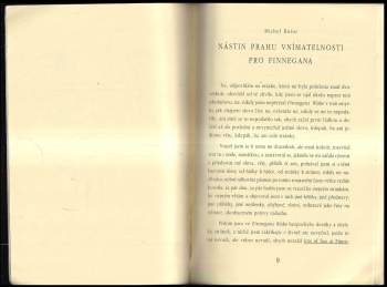 James Joyce: Anna Livia Plurabella
