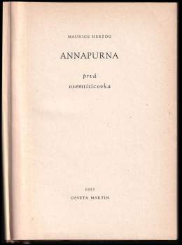 Maurice Herzog: Annapurna