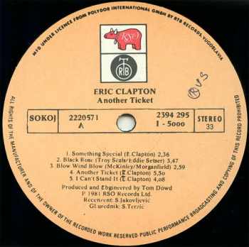 Eric Clapton: Another Ticket