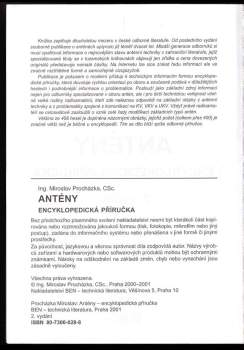 Miroslav Procházka: Antény