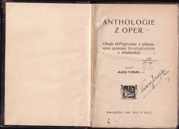 Anthologie z oper