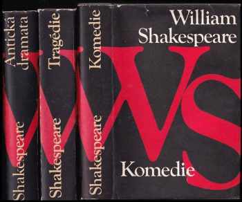 William Shakespeare 3X - Komedie + Tragédie + Antická dramata - Romeo a Julie + Hamlet + Othello + Makbeth + Julius Caesar + Antonius a Kleopatra - William Shakespeare, Aloys Skoumal, Erik Adolf Saudek, Zdeněk Stříbrný, William Shakespeare, Vojtěch Saudek, William Shakespeare, William Shakespeare, Vojtěch Saudek (1983, Odeon) - ID: 655499