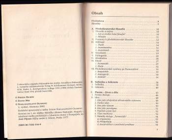 Friedo Ricken: Antická filosofie