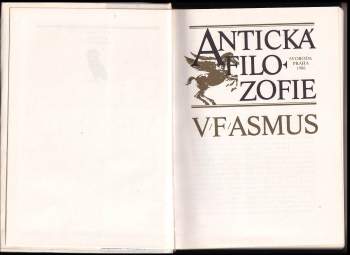Valentin Ferdinandovič Asmus: Antická filozofie