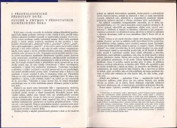 Josef Stavěl: Antická psychologie