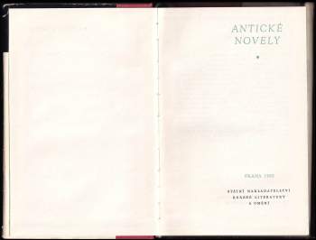 Antické novely
