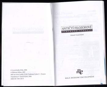 Antičtí filozofové