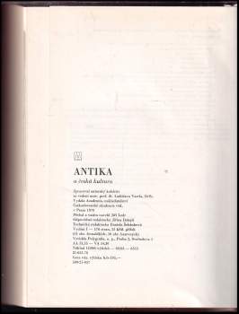 Antika a česká kultura