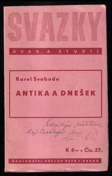 Antika a dnešek
