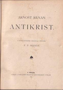 Ernest Renan: Antikrist