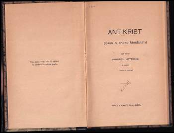 Friedrich Nietzsche: Antikrist