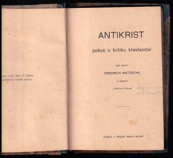 Friedrich Nietzsche: Antikrist