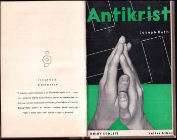 Joseph Roth: Antikrist