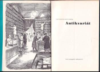 Antonín Kovanda: Antikvariát