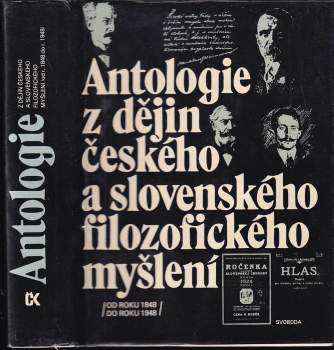Antologie z dějin českého a slovenského filozofického myšlení