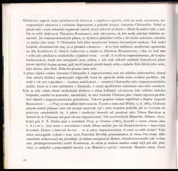 Jan Marius Tomeš: Antonín Chittussi