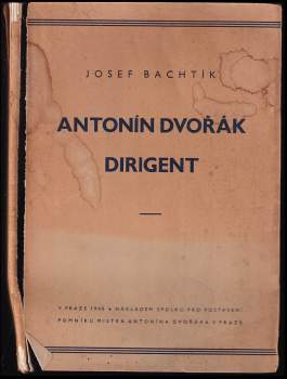 Antonín Dvořák dirigent
