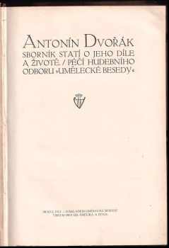 Antonín Dvořák: Antonín Dvořák