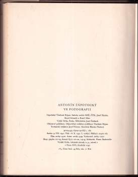 Antonín Zápotocký: Antonín Zápotocký ve fotografii
