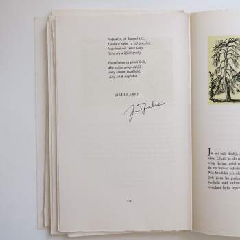 Ladislav Fikar: Antonínu Sovovi kytka polního kvítí z Pacova 1958