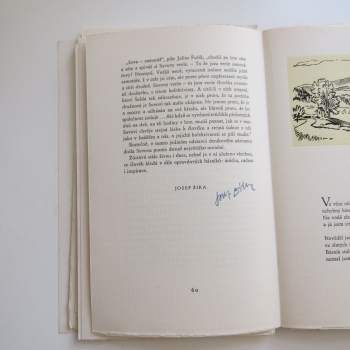 Ladislav Fikar: Antonínu Sovovi kytka polního kvítí z Pacova 1958